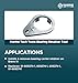 Marine Tech Tools Bearing Retainer Tool, Removes & Installs Bearing Retainers on Bravo III Drives, Mercury Outboard Tools, Bearing Retainer Wrench, Replacement 91-805374 1