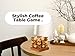 BSIRI 3D Wooden Tic Tac Toe Rustic Coffee Table Decor Unique Gifts for Special Occasions Fun for All Ages in Strategic Game Night Family Games