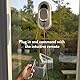 CHOVERY CL-1 Fensterputzroboter, Elektrischer Fensterreiniger mit Fernbedienung, Intelligentes Kantenerkennungssystem Fenstersauger Glasreinigungssroboter, Magnetischer Fensterreiniger