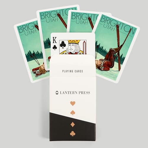 Lantern Press Brighton Utah, 52 Cartas Poker miniatura 6