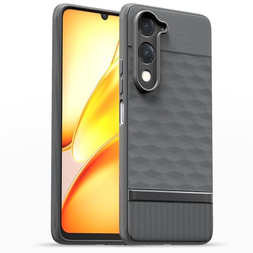 Image of Shockproof Case | Full Camera Protection | TPU Flexible Back Cover for Vivo Y04 4G / Y19e 4G / Y19 5G / Y29s 5G / T4 Lite 5G / iQOO Z10 Lite 5G (Graphite Grey)