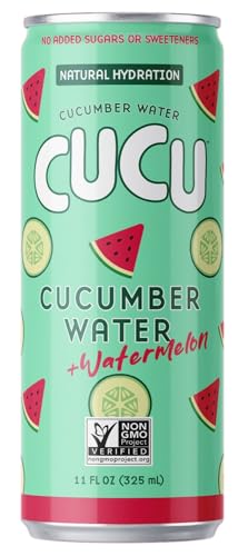 Image of CUCU Cucumber Water + Watermelon Water 11 fl oz Can