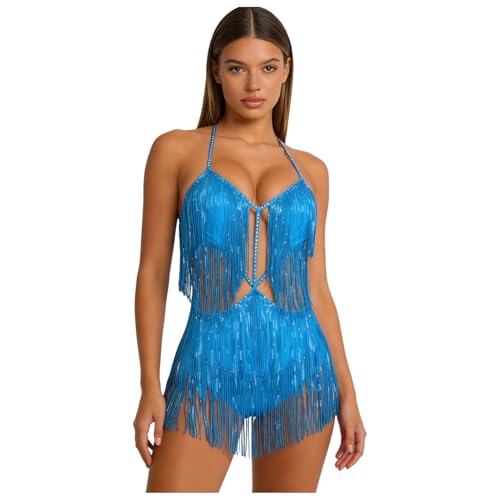 Robe de danse latino pour femmes idéale pour les compétitions de tango et soirées