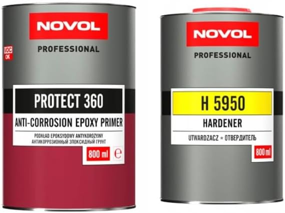 Novol Protect 360 Epoxy Primer Paint Anti-Corrosion 2K 1.6L 1:1