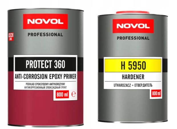 NovolProtect 360 Epoxy Primer Paint Anti-Corrosion 2K 1.6L 1:1