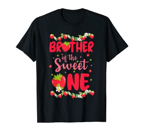 Hombre Camisa de cumpleaños para niña con texto en inglés "Brother Of The Birthday" Camiseta