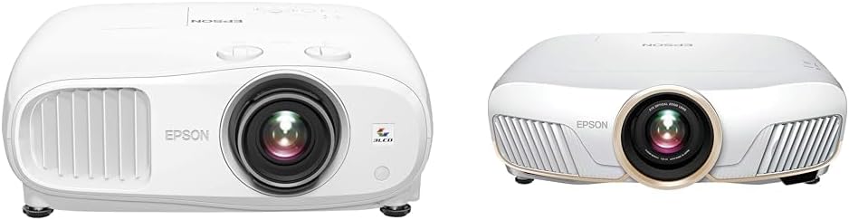 Epson Home Cinema 3800 4K PRO-UHD 3-Chip Projector with HDR & Home Cinema 5050UB 4K PRO-UHD 3-Chip Projector with HDR,White