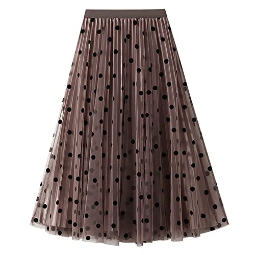 Jupe mi-longue en tulle pour un look de soirée élégant