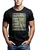 MAKAYA Funny T-Shirt for Men German Slogan That is Dirty, Wrong and Highly Reprehensibl.. I´m with It Black XXXL #1
