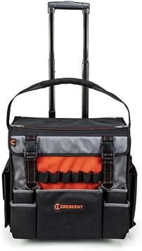CRESCENT - TOOL BAG,18" TRADESMAN ROLLING CTBR1850N