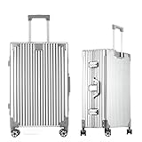 yuweijie Koffer 100% Aluminium Bordkoffer Hartschalen-Koffer Trolley Rollkoffer Handgepäck...