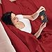 Empyrean Queen Sheets - 4 PC Super Soft Bed Sheets Queen Size - Double Brushed Microfiber Queen Size Sheets - Hotel Luxury Burgundy Red Queen Bed Sheets Set, with 4 Corner Elastic Straps