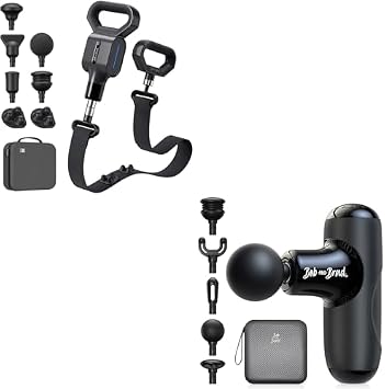 BOB AND BRAD Q2 Mini Massage and sWAVE Massage Gun with Belt