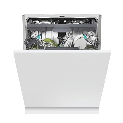 Candy Rapidò CNS 4A4S3PSB Lavavajillas 60 CM, 14 Servicios, Digital, Wi-Fi, 10 Programas, Tercera Bandeja, Inicio Diferido 1-23H, Indicador de Sal, Indicador Fin de Ciclo, 44DB, Blanco