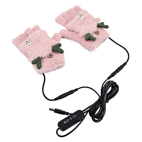 Luvas grossas de aquecimento para adultos e inverno, luvas de aquecimento e luvas quentes criativas