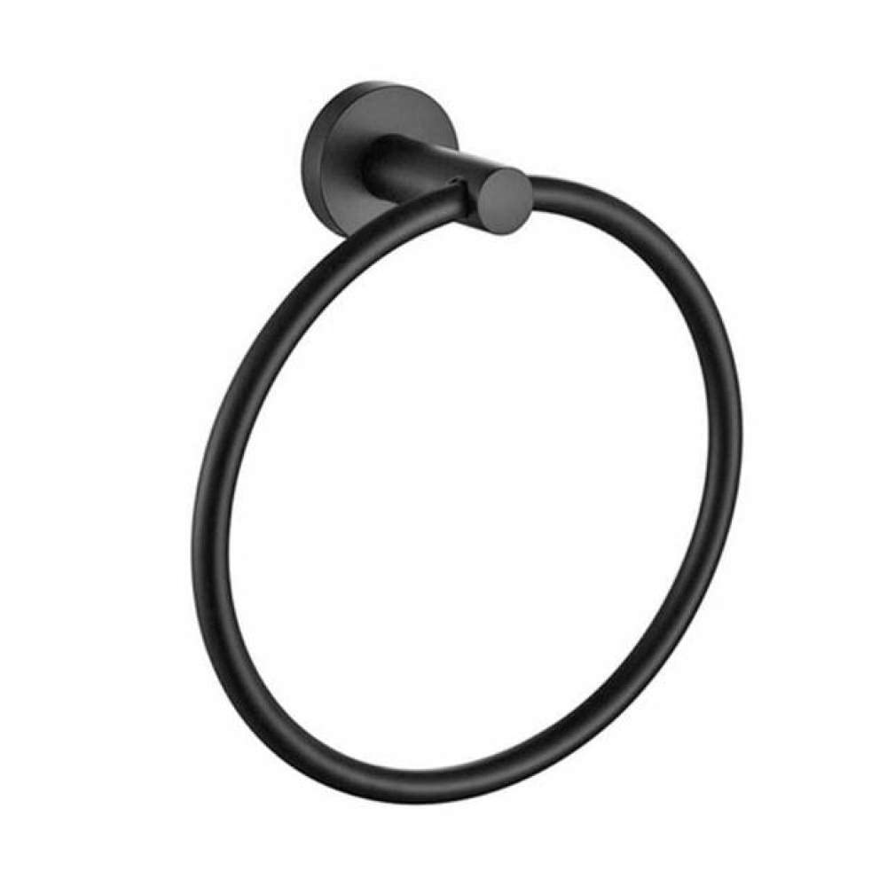 Anillo de Toalla antioxidante Anillo de Toalla Redondo Antiguo Soporte de Ropa Negro Mate Soporte de baño montado en la Pared Accesorios de Hardware,b