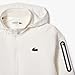 Lacoste Women's SPORT Removable Sport Hoodie, Flour, 8