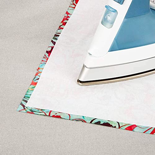 Marobee White Fusible Interfacing Lightweight Non-Woven For Sewing And Quilting Projects, Ultra Adhesive Bond Iron-On One Sided - Apparels And Face Masks, Diy Crafts (40 Inch X 3 Yard) #TOP5
