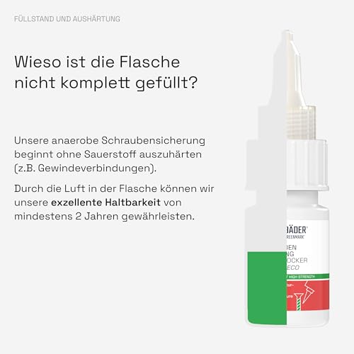 Schraubensicherung B270 von Bäder Lackfabrik – hochfester Gewindekleber