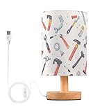 IBGIKWH Tool Wrench Calliper Desk Lamp Table Lamp Night Light Bedside Lamps Decor LED Small Lights