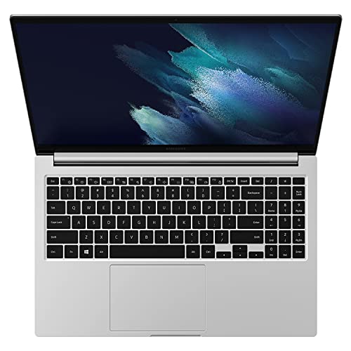 Image of 2022 Samsung Galaxy Book 15.6 inch FHD Business Laptop, Intel Quad-Core i5-1135G7 (Beat i7-1065G7), 8GB LPDDR4X RAM, 256GB PCIe SSD, WiFi 6, BT 5.1, Fingerprint Reader, Mystic Silver, Windows 10 Pro