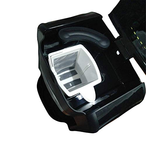 DERUKK-TY Mini-Kaffeemaschine ,Haushaltsgeräte Automatische Kaffeemaschine Doppelkeramiktasse Kleine automatische isolierte amerikanische Kaffeemaschine – Bild 4