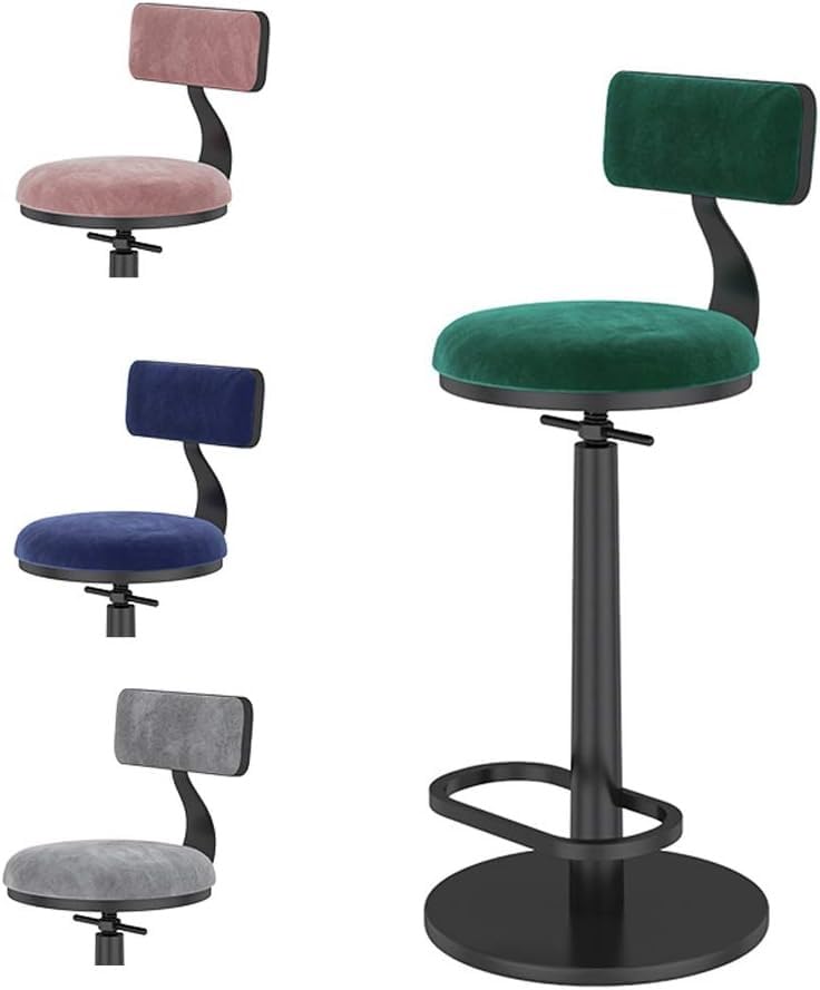 Tabourets de bar pivotants robustes capacité 200 kg pour îlot