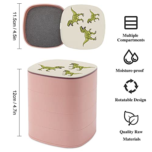 Jewelry Cases For Storage Rotate The Jewelry Boxfunny Cute Dinosaur Anime Jewelry Boxes For Women,Jewelry Boxes For Girls,Jewelry Boxes Bulk,Jewelry Boxes Wholesale #TOP1