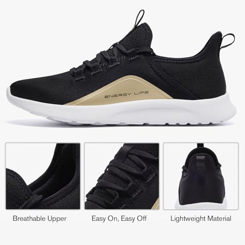 Image of ALEADER Women's Energycloud Lightweight Slip On Walking Running Shoes