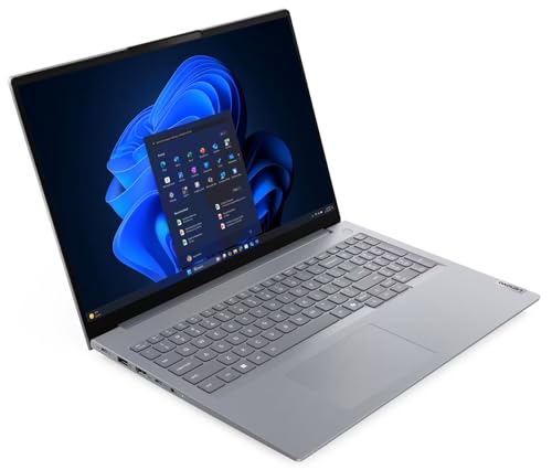 Image of Lenovo ThinkBook 16 Gen 9 Copilot+ Laptop with AMD Ryzen 7 250 Processor, 16 inch 1920x1200 IPS Touchscreen Display, 16GB of Memory, 512GB SSD, FHD IR Hybrid Camera, Fingerprint Reader and Windows 11 Pro