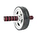 Sunny Health & Fitness Ab Roller Wheel for Abdominal Exercise Core Trainer Wheel Roller - NO. 003, Black