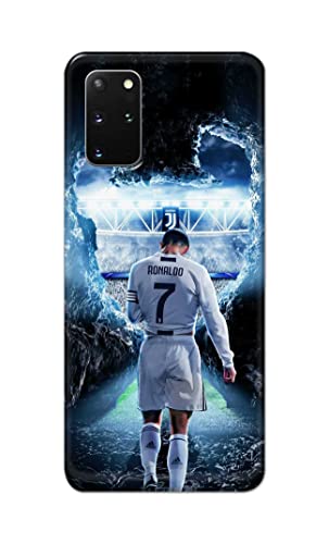 Image of Printed Hard Back Cover Case for Samsung Galaxy S20 Plus | S20+ 4G | Samsung S20+ 5G Back Cover (Footbal Legend) -1302