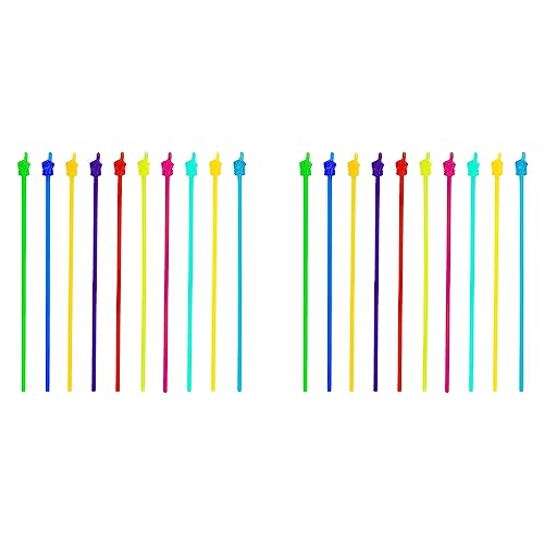 Bannik 20個 ミニハンドポインター教師のポインター 教室とプレゼンテーション フィンガー ポインター 樹脂フィンガーポインタースティック