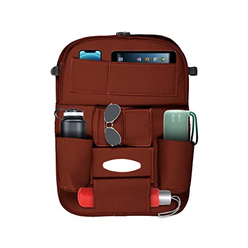 AutoFurnish 3D Car Seat Back Organizer with 10 Pockets