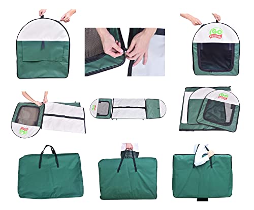 Go Pet Club Dog Soft Crate, 48-Inch By 32-Inch By 39-Inch, Green #TOP3