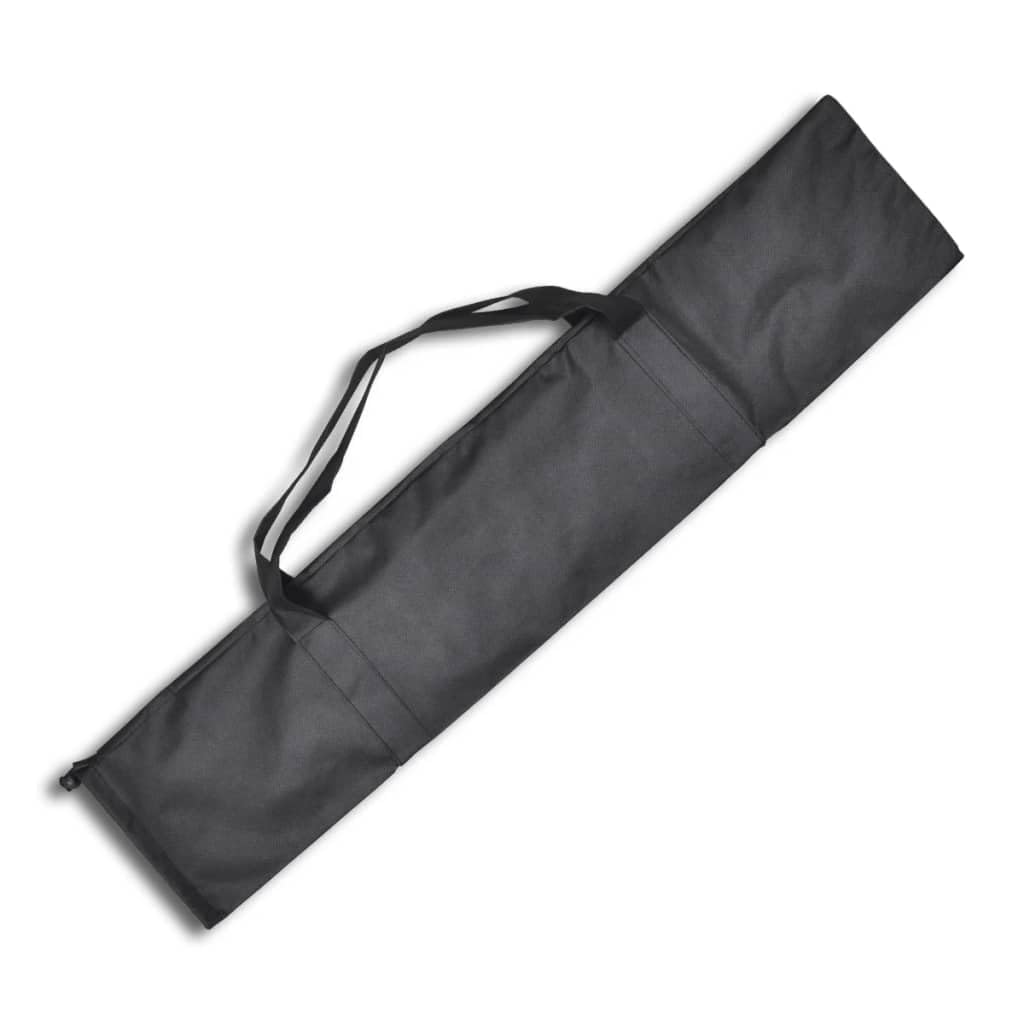 Sistema di sfondo per studio fotografico, 3 x 5 m, con 3 sfondi in cotone, verde, nero, bianco, set treppiede regolabile in altezza per fotografia, produzione video e ritratti