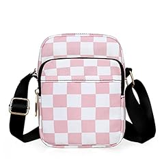 Pink and White Plaid