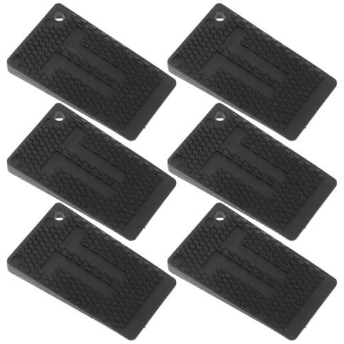 WOFASHPURET Cuñas Niveladoras de Plástico Resistentes 1.18X1.18X0.28 Pulgadas para Patas Ajustables de Muebles, Ideales para Mesas, Sillas y Electrodomésticos en Cocinas y Salones