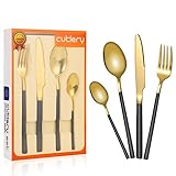 【CRAFT DESIHN】 Special Colors Gold, schlicht und sauber, ohne störende Dekoration, klassisches Design für jedes Küchengeschirr.