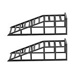 Installation et rangement faciles : Pas besoin de fixations complexes, la rampe peut être utilisée immédiatement là où elle est nécessaire et rangée de manière compacte après utilisation, idéale pour les garages et les sous-sols