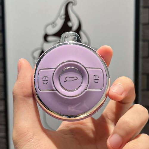 Housse de protection clé Smart et Benz anti-choc effet brillant