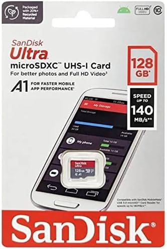 SanDisk Ultra 128GB 140MB/s microSDXC UHS-I Hafıza Kartı SDSQUAB-128G-GN6MN - Görsel 6