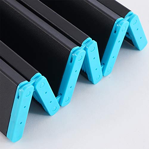 Mesa dobrável de metal portátil CliSPEED para uso ao ar livre, mesa de jantar dobrável para jardim,