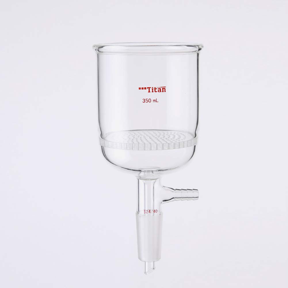 Amazon | Tansoole ロート ガラス 大容量 350mL 硝子漏斗 接続口摺合24