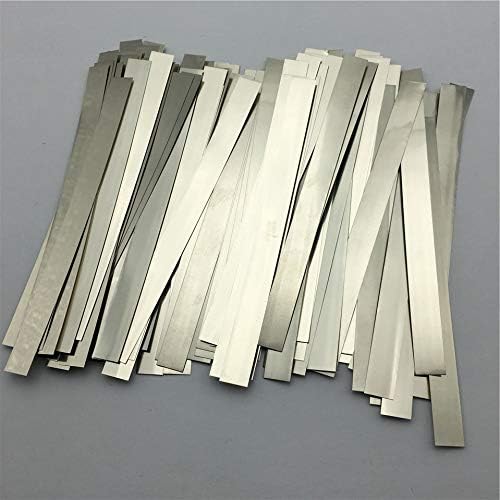 Tool Parts 100pcs/lot 0.15mm x 12mm x 100mm Quality low resistance 99.96% pure nickel Strip Sheets for battery spot welding machine