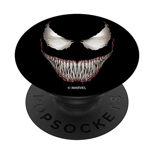 Marvel Venom Grin Halloween Face Costume PopSockets PopGrip: Swappable Grip for Phones & Tablets