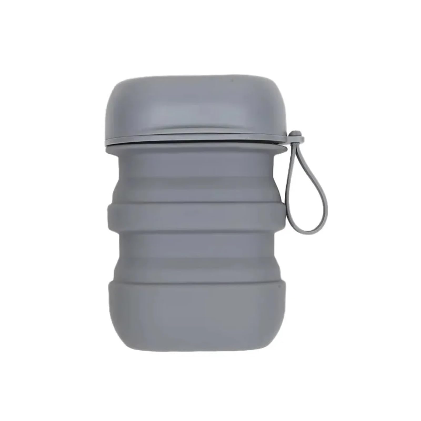 Jabonera Antideslizante, Bandeja de Mango Drenaje Caja jabón Silicona Multicolor 4 Piezas. Plegable al Aire Libre(Grey)