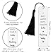 ZZP Funny Bookmarks for Women – Stainless Steel Engraved Bookmark with Tassel Inspirational Gifts for Book Lovers, Birthday Gifts for Her, Christmas Stocking Stuffers for Readers, Best Friend Gift