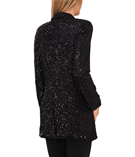 CeCe Long Sleeve Double-Breasted Blazer2