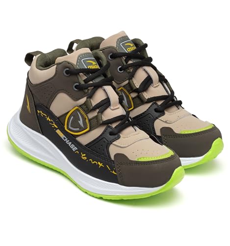 Image of ASIAN Kids ADVENTURE-01 Stylish Casual High Top Sneaker and Trendy Shoes with Laces for Boys